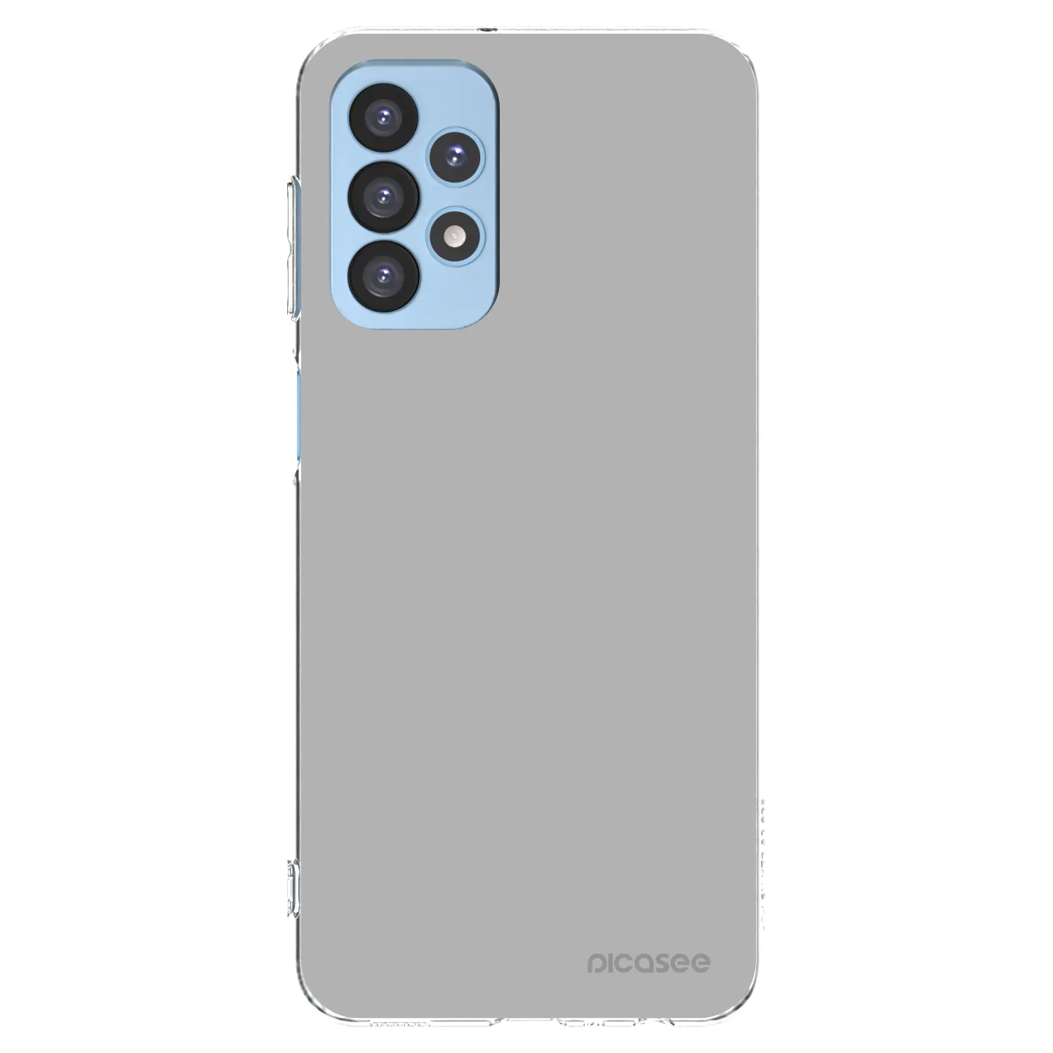 Picasee διαφανής θήκη σιλικόνης Samsung Galaxy A23 A235F 4G - Stone