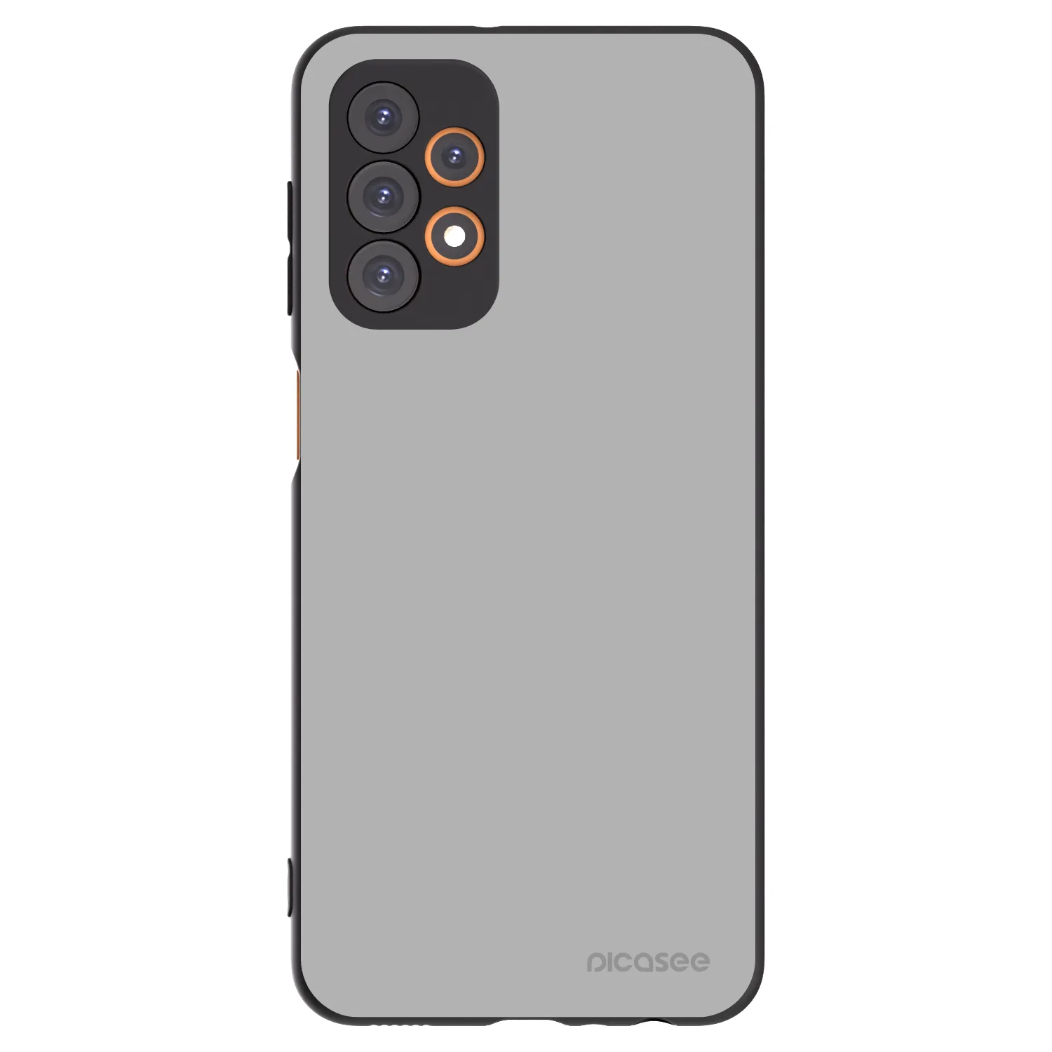 Picasee Μαύρη θήκη σιλικόνης για Samsung Galaxy A23 A236B 5G - Stone