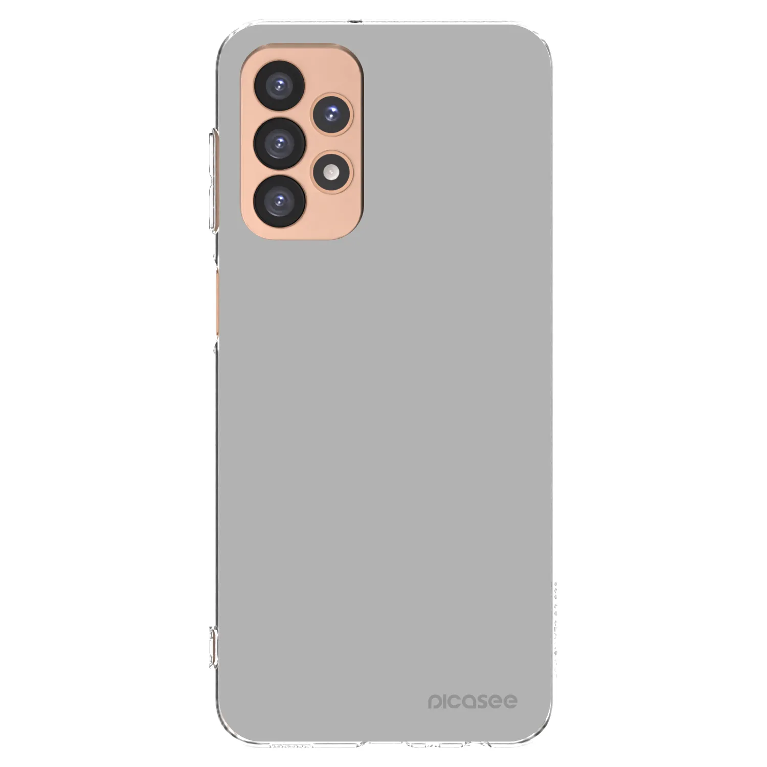 Picasee διαφανής θήκη σιλικόνης Samsung Galaxy A23 A236B 5G - Stone