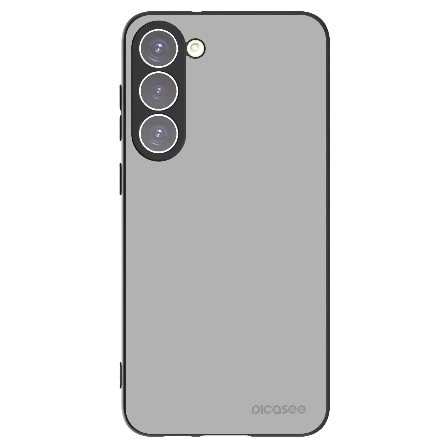 Picasee Μαύρη θήκη σιλικόνης για Samsung Galaxy S23+ 5G - Stone