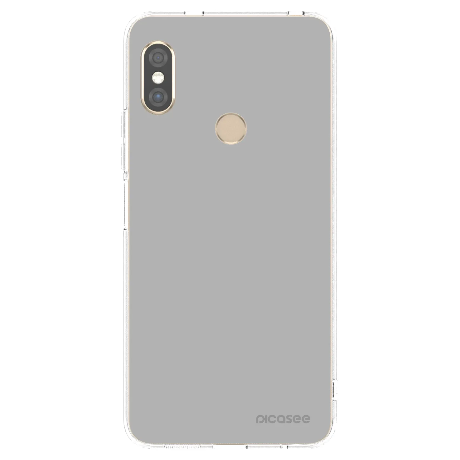 Picasee διαφανής θήκη σιλικόνης Xiaomi Redmi Note 5 Global - Stone