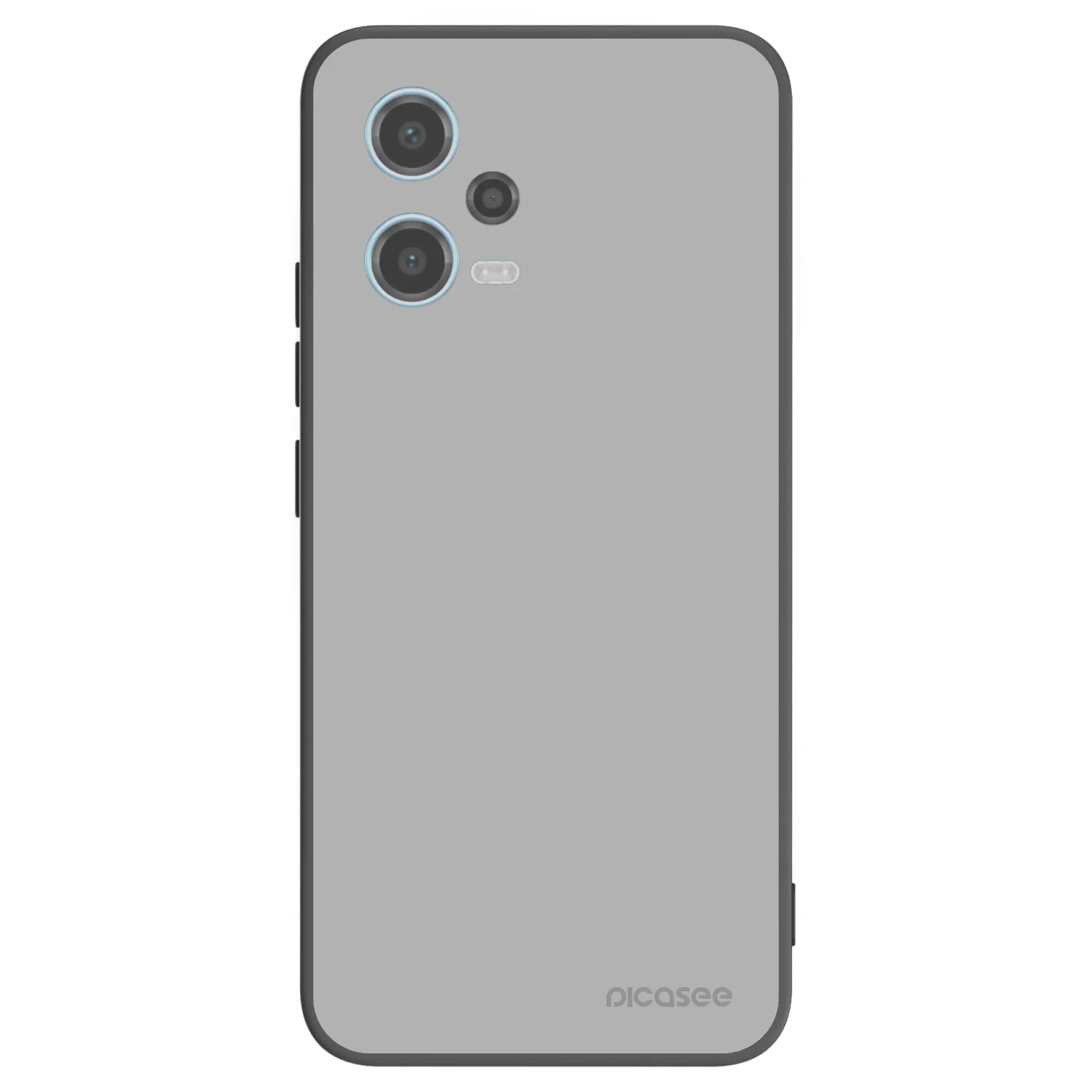 Picasee Μαύρη θήκη σιλικόνης για Xiaomi Redmi Note 12 5G - Stone