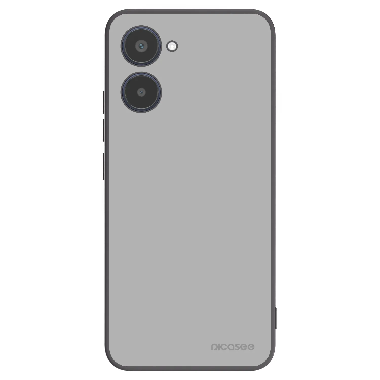 Picasee Μαύρη θήκη σιλικόνης για Realme 10 4G - Stone