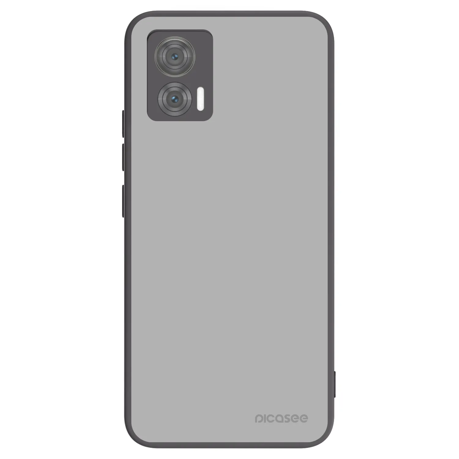 Picasee Μαύρη θήκη σιλικόνης για Motorola Edge 30 Neo - Stone