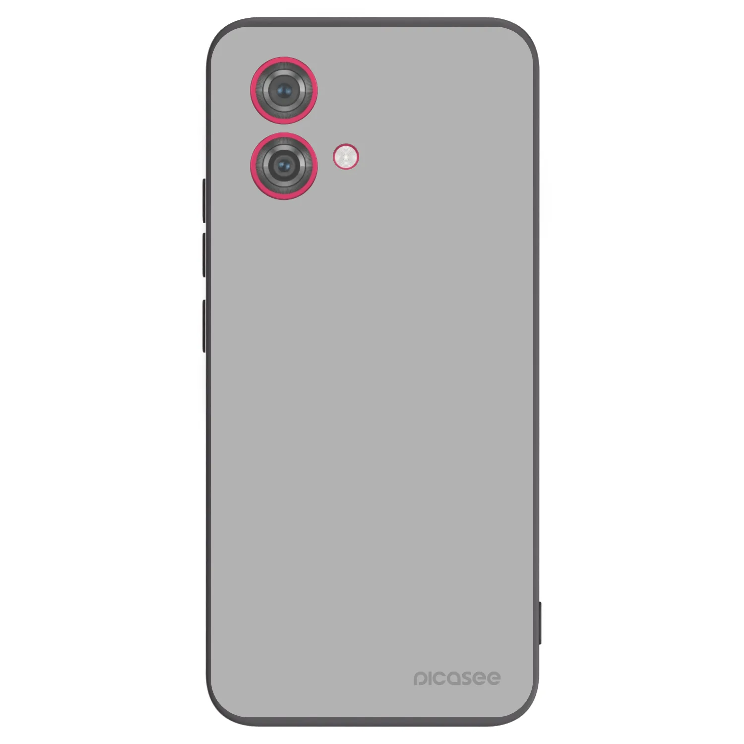 Picasee Μαύρη θήκη σιλικόνης για Motorola Moto G84 5G - Stone