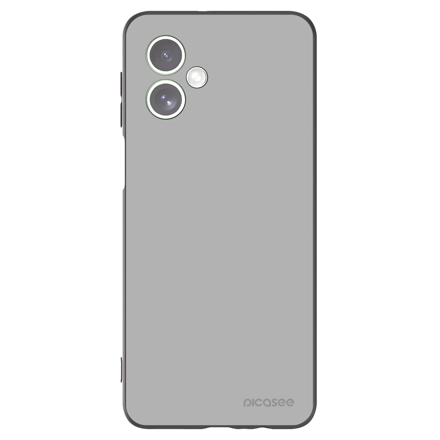 Picasee Μαύρη θήκη σιλικόνης για Motorola Moto G54 5G - Stone