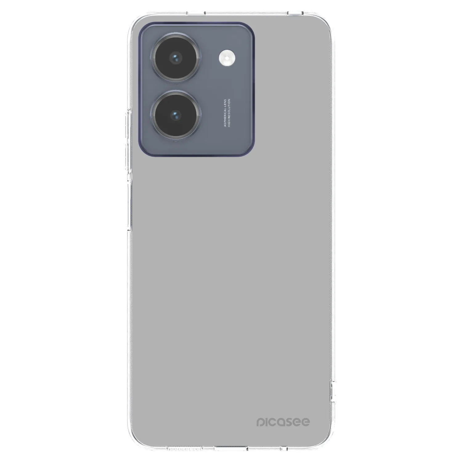 Picasee διαφανής θήκη σιλικόνης Vivo Y36 4G - Stone