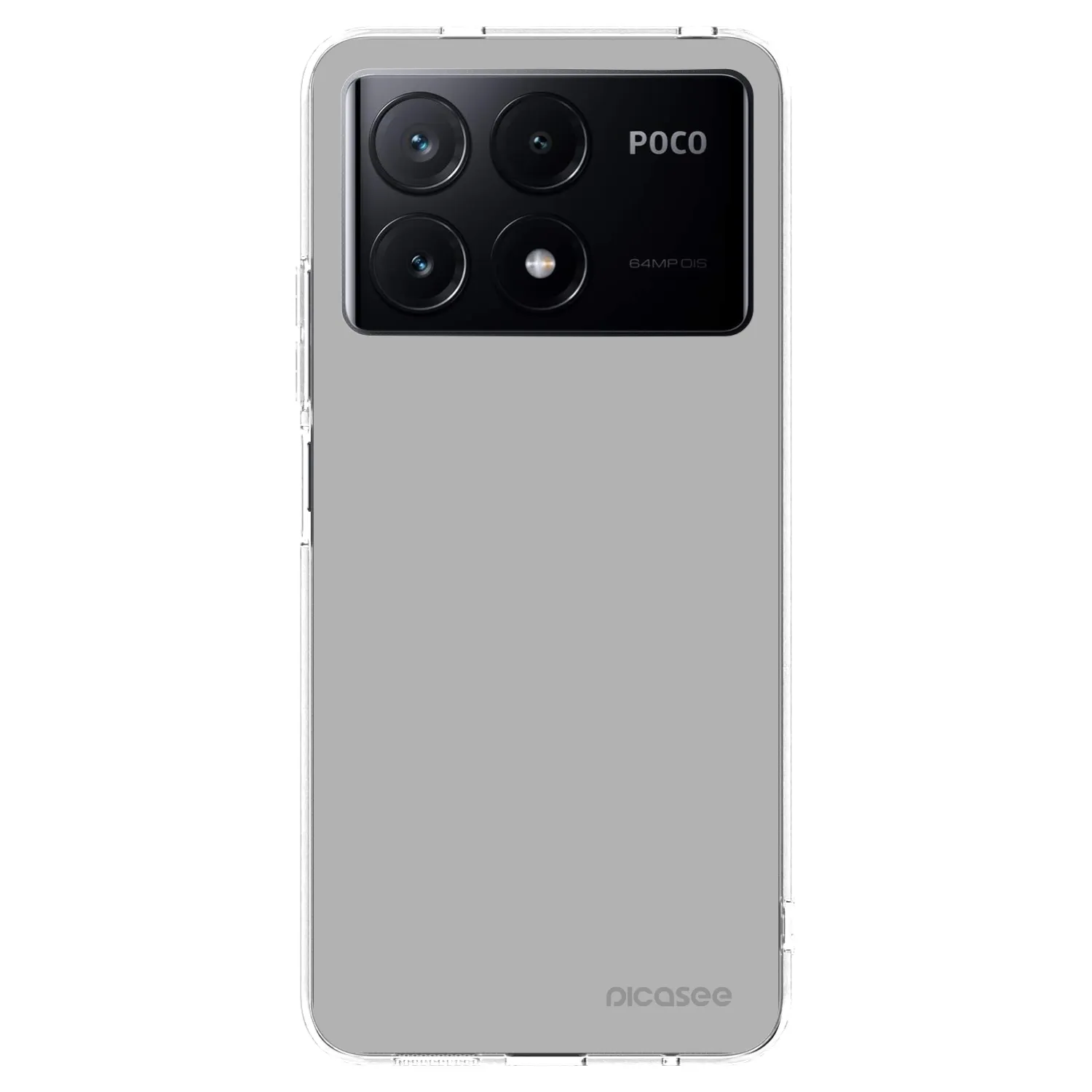 Picasee διαφανής θήκη σιλικόνης Xiaomi Poco X6 Pro - Stone
