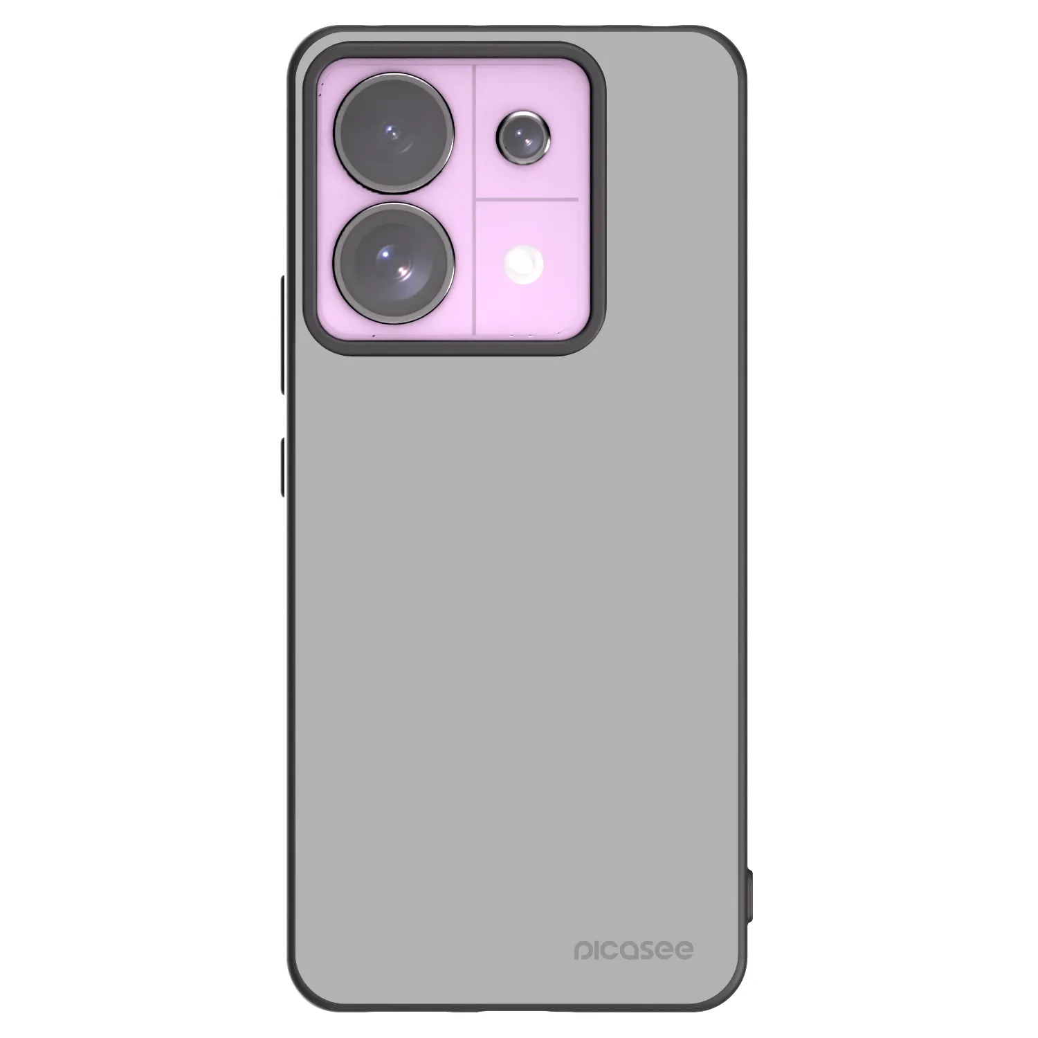 Picasee Μαύρη θήκη σιλικόνης για Xiaomi Redmi Note 13 Pro 5G - Stone