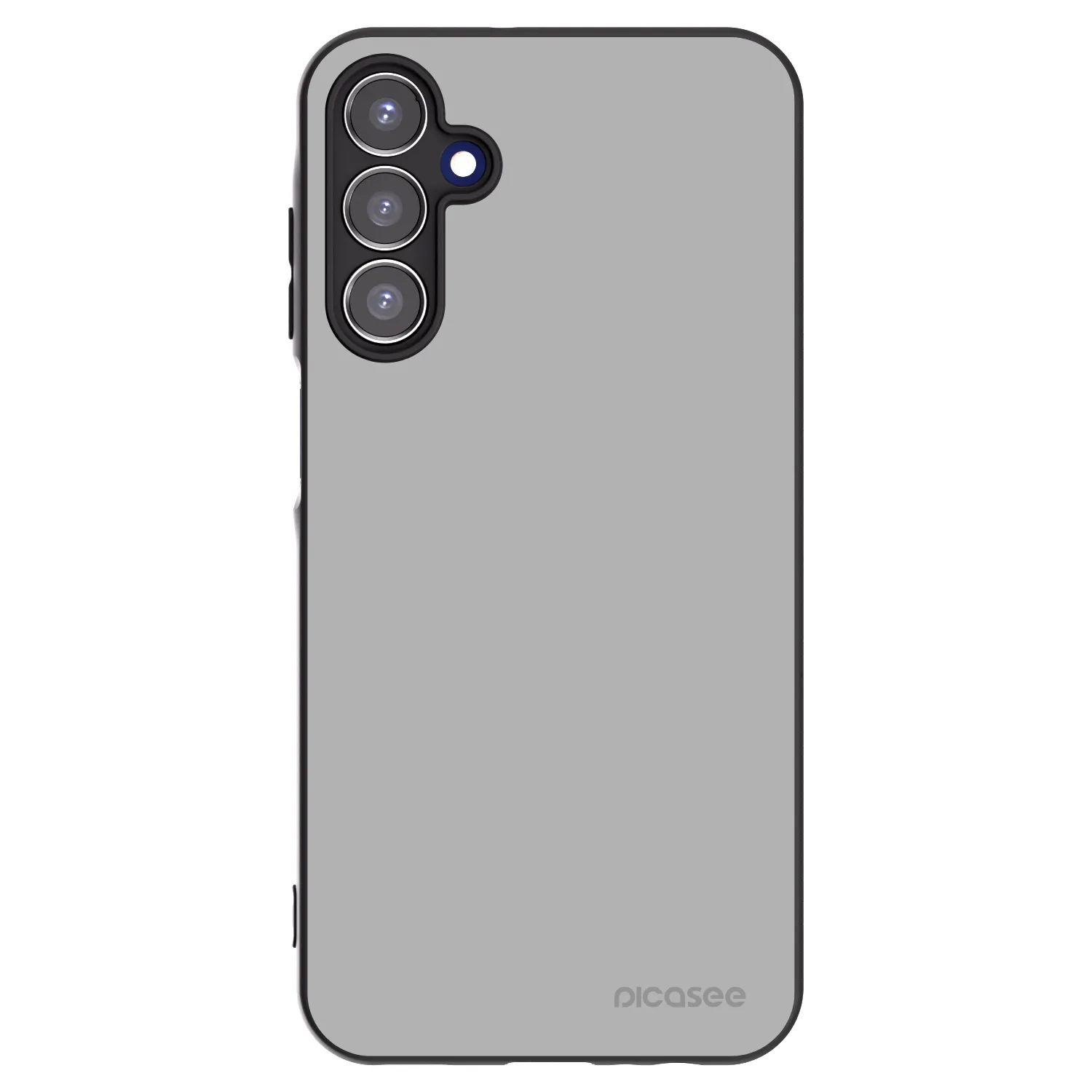 Picasee Μαύρη θήκη σιλικόνης για Samsung Galaxy A15 A155F 4G - Stone
