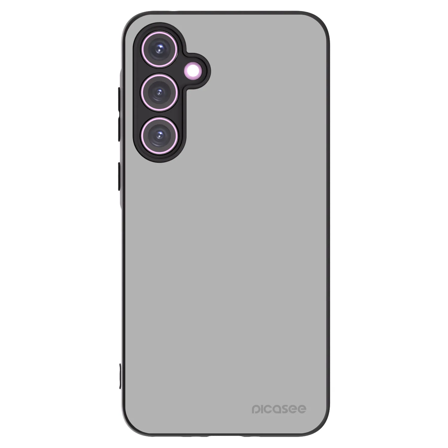 Picasee Μαύρη θήκη σιλικόνης για Samsung Galaxy A35 5G A356B - Stone