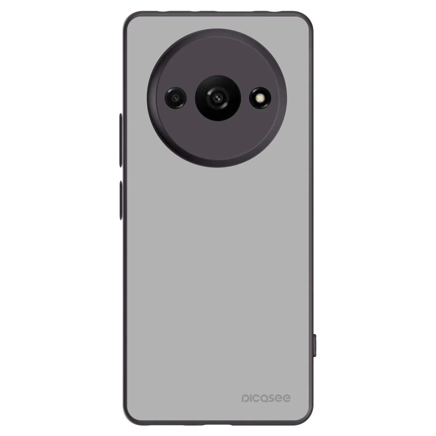 Picasee Μαύρη θήκη σιλικόνης για Xiaomi Redmi A3 - Stone