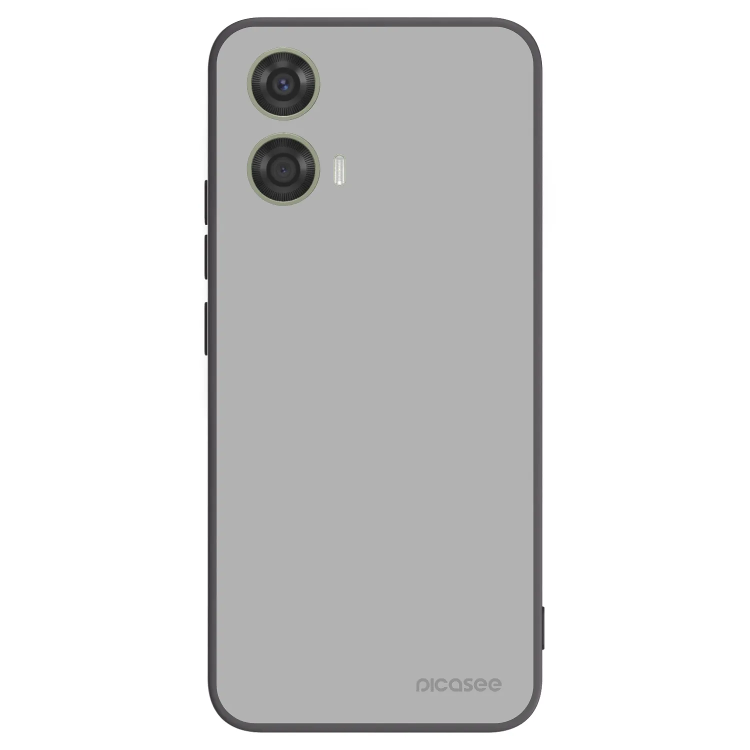 Picasee Μαύρη θήκη σιλικόνης για Motorola Moto G24 - Stone