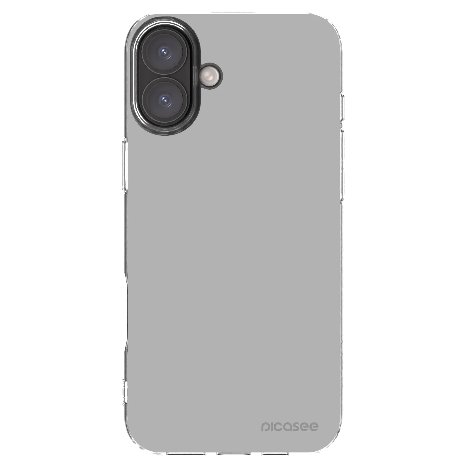 Picasee διαφανής θήκη σιλικόνης Apple iPhone 16 Plus - Stone