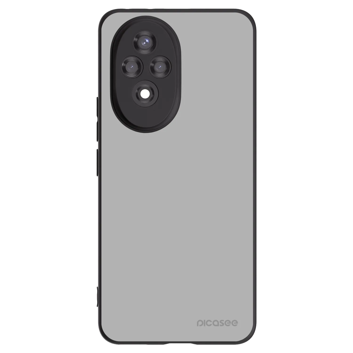 Picasee Μαύρη θήκη σιλικόνης για Honor 200 5G - Stone