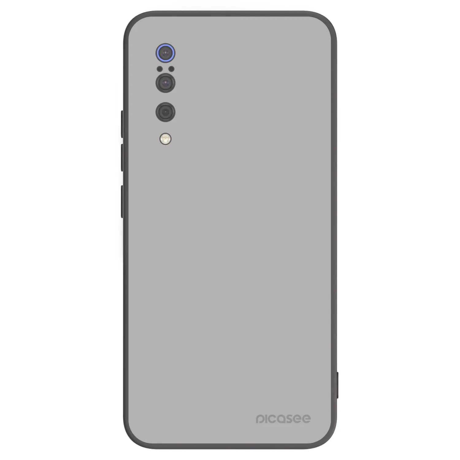 Picasee Μαύρη θήκη σιλικόνης για Xiaomi Mi 9 - Stone