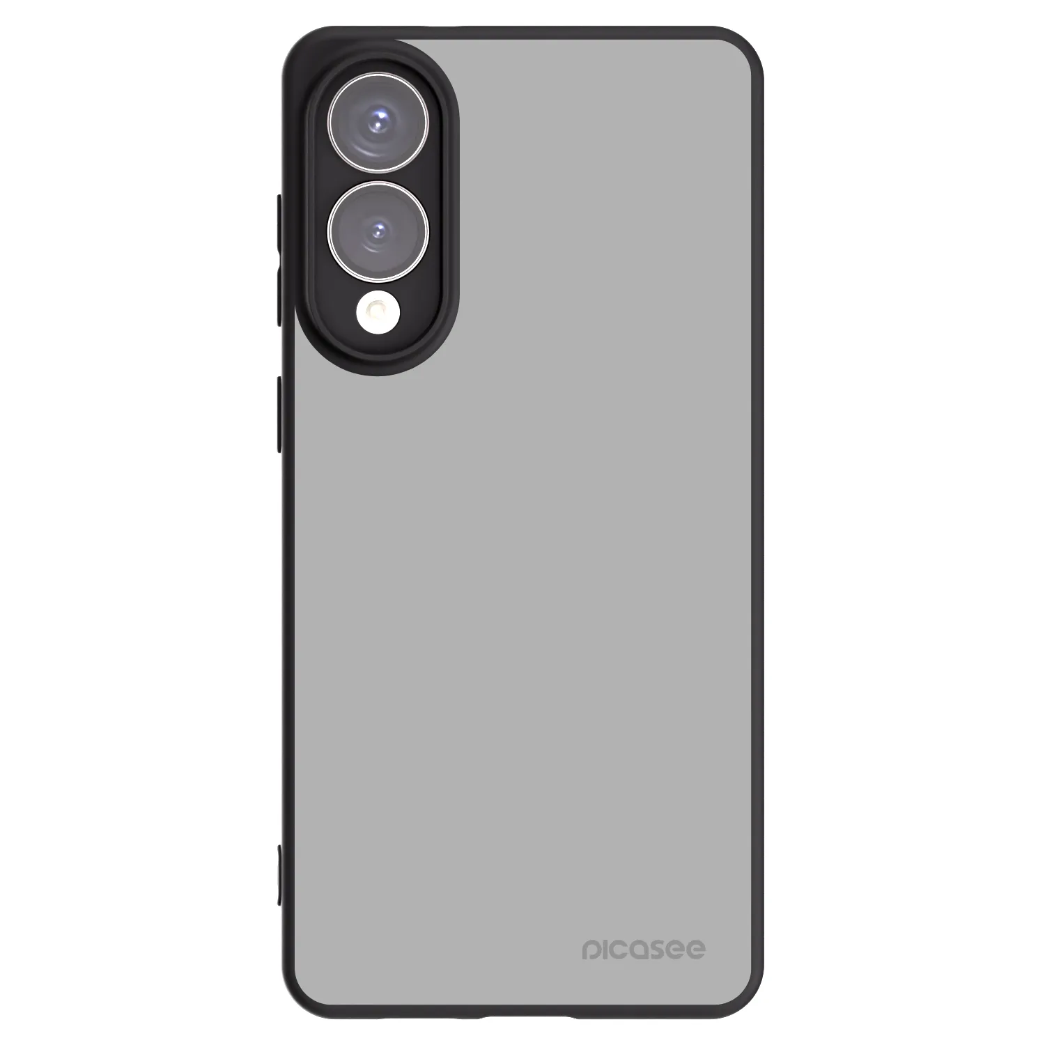 Picasee Μαύρη θήκη σιλικόνης για Samsung Galaxy S25 Edge 5G - Stone