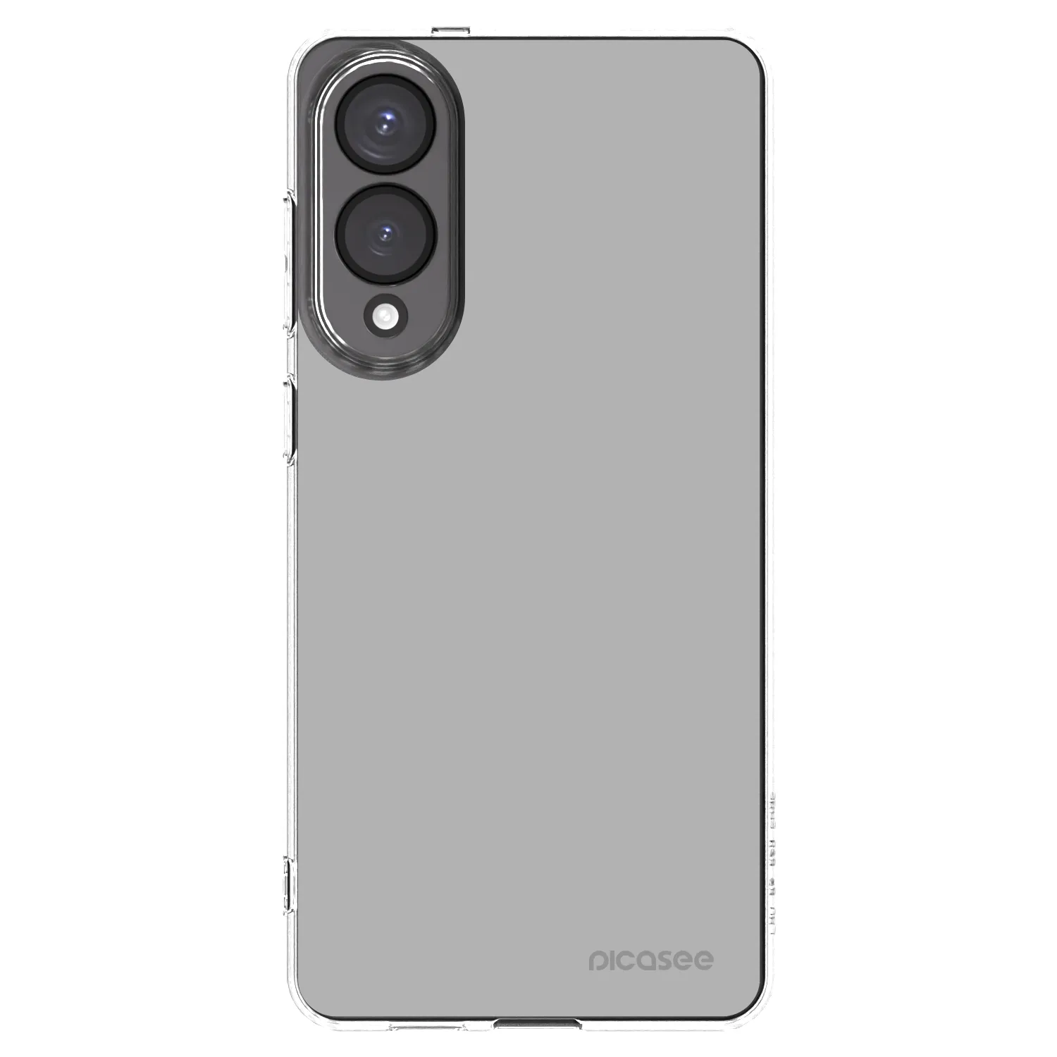 Picasee διαφανής θήκη σιλικόνης Samsung Galaxy S25 Edge 5G - Stone