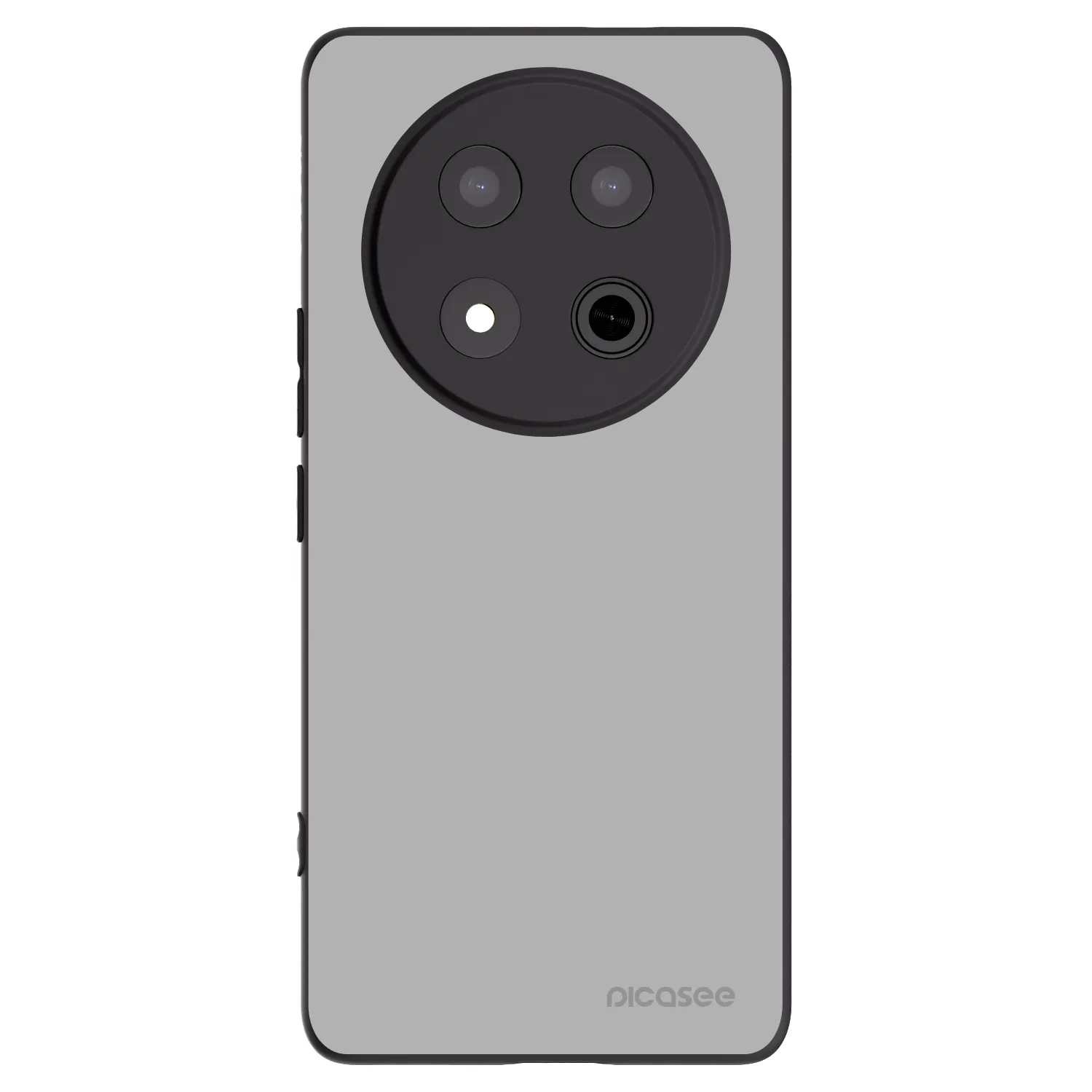 Picasee Μαύρη θήκη σιλικόνης για Honor Magic7 Lite 5G - Stone