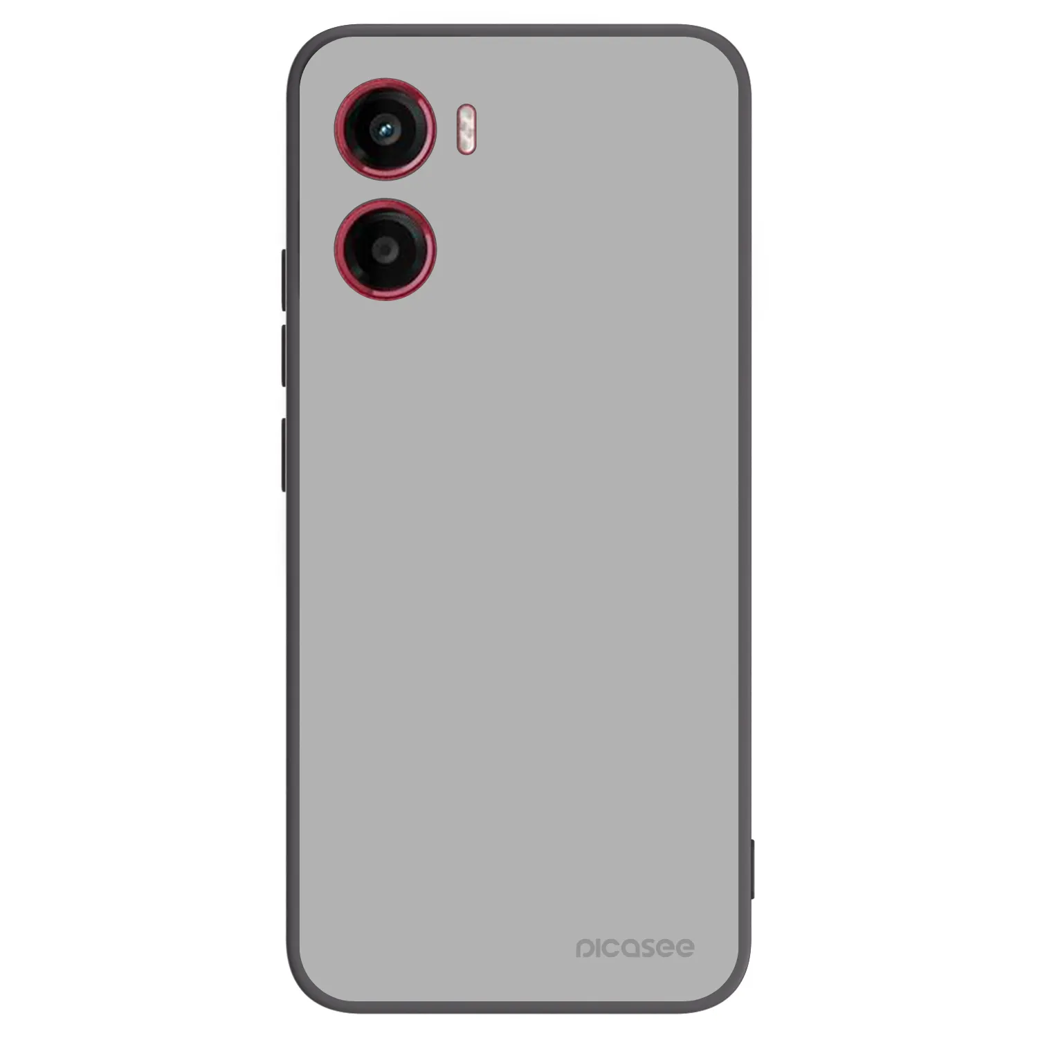 Picasee Μαύρη θήκη σιλικόνης για Motorola Moto G05 - Stone