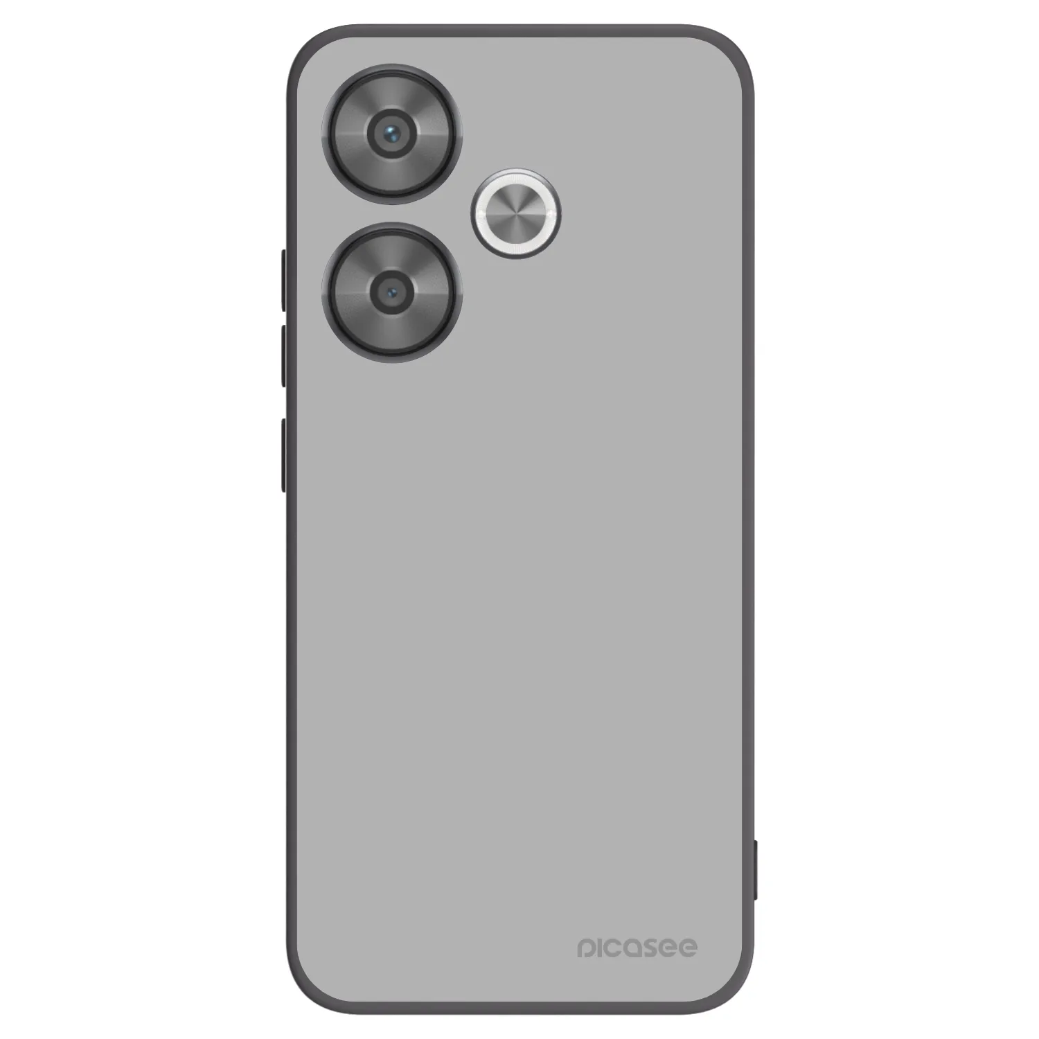 Picasee Μαύρη θήκη σιλικόνης για Xiaomi Poco F6 - Stone