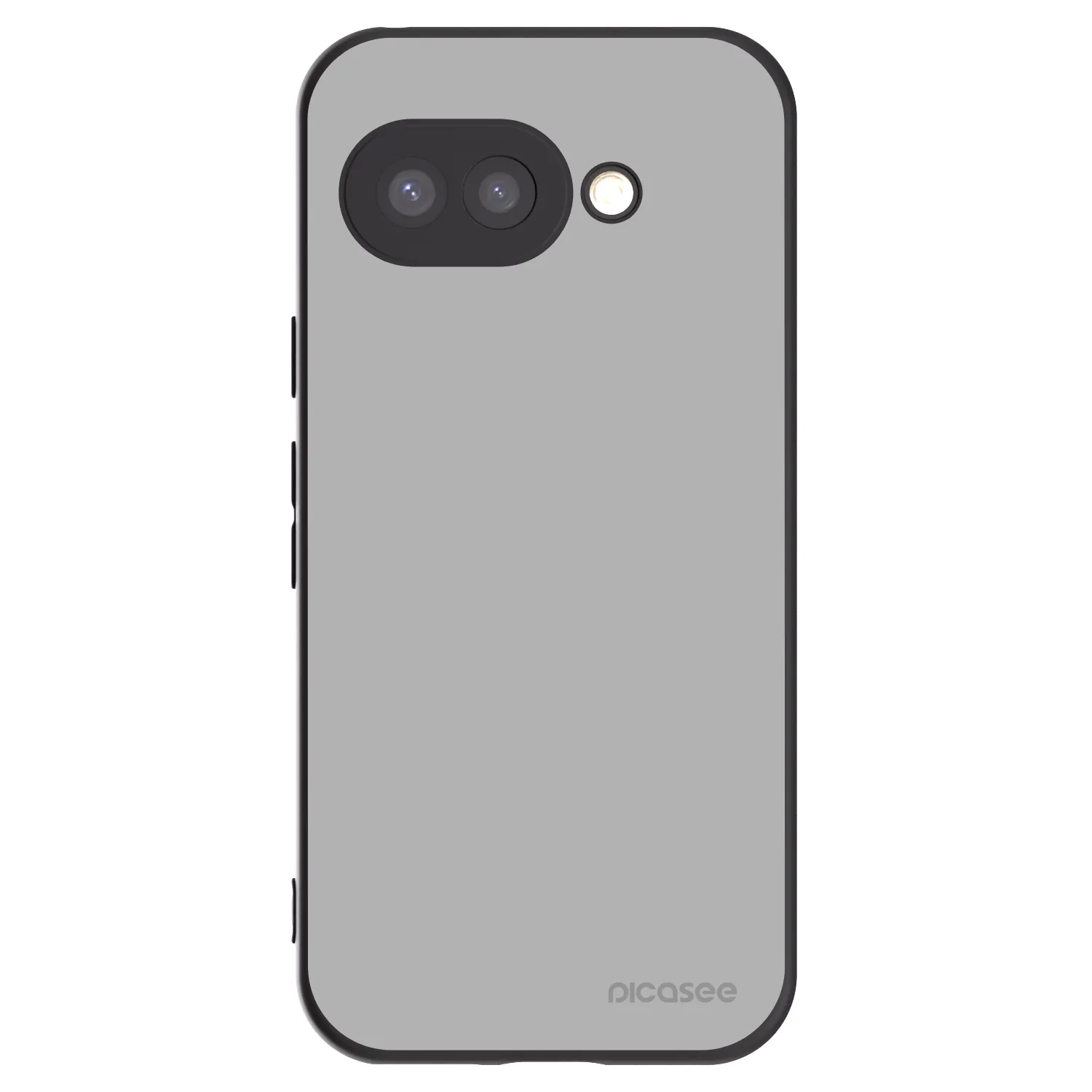 Picasee Μαύρη θήκη σιλικόνης για Google Pixel 9a - Stone