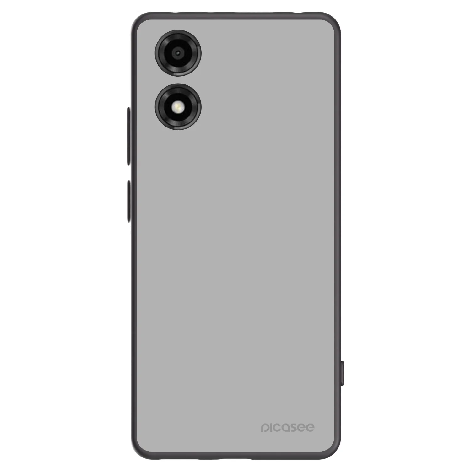 Picasee Μαύρη θήκη σιλικόνης για Motorola Moto E14 - Stone