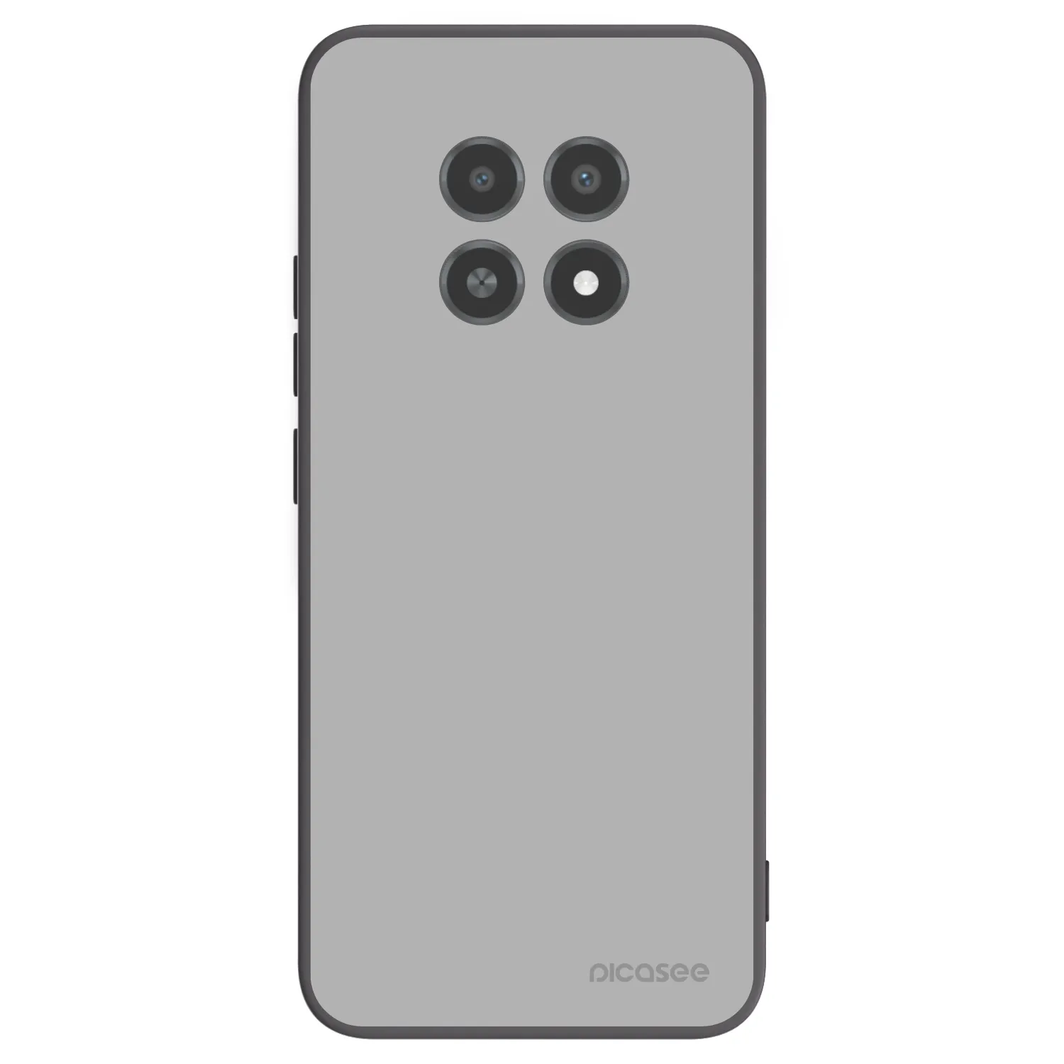 Picasee Μαύρη θήκη σιλικόνης για Realme 12X - Stone