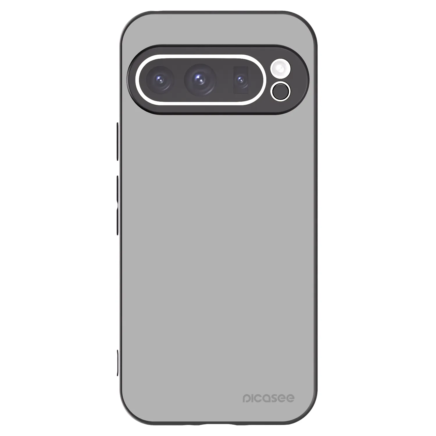 Picasee Μαύρη θήκη σιλικόνης για Google Pixel 9 Pro XL - Stone