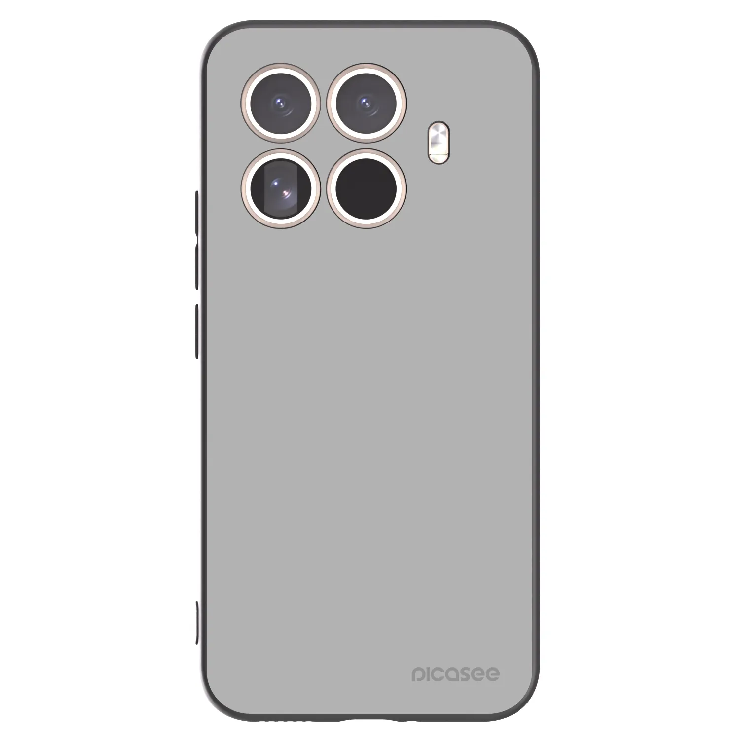 Picasee Μαύρη θήκη σιλικόνης για Xiaomi 15T Pro - Stone