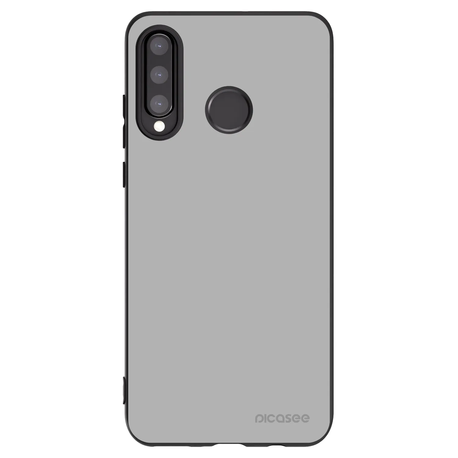 Picasee Μαύρη θήκη σιλικόνης για Huawei P30 Lite - Stone