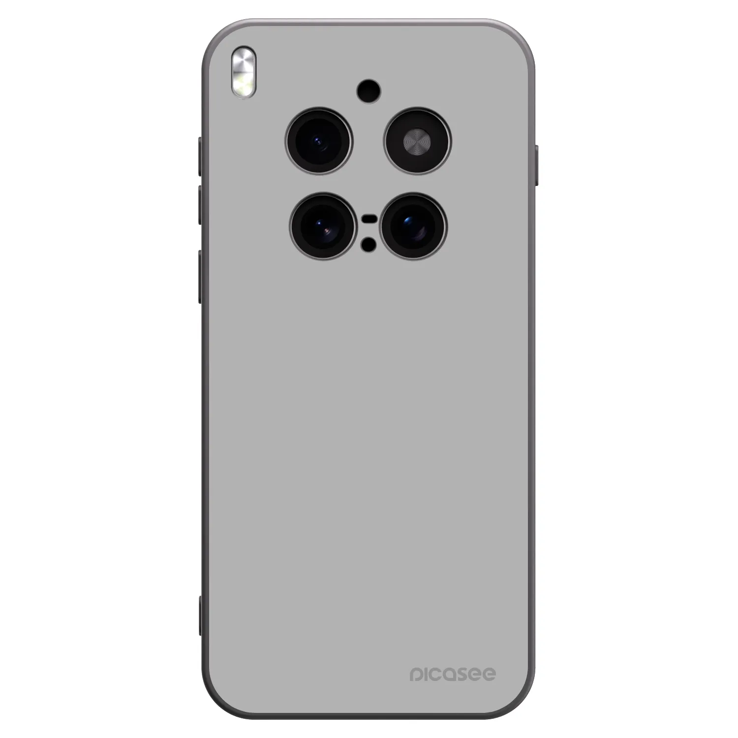 Picasee Μαύρη θήκη σιλικόνης για Vivo X300 Pro - Stone