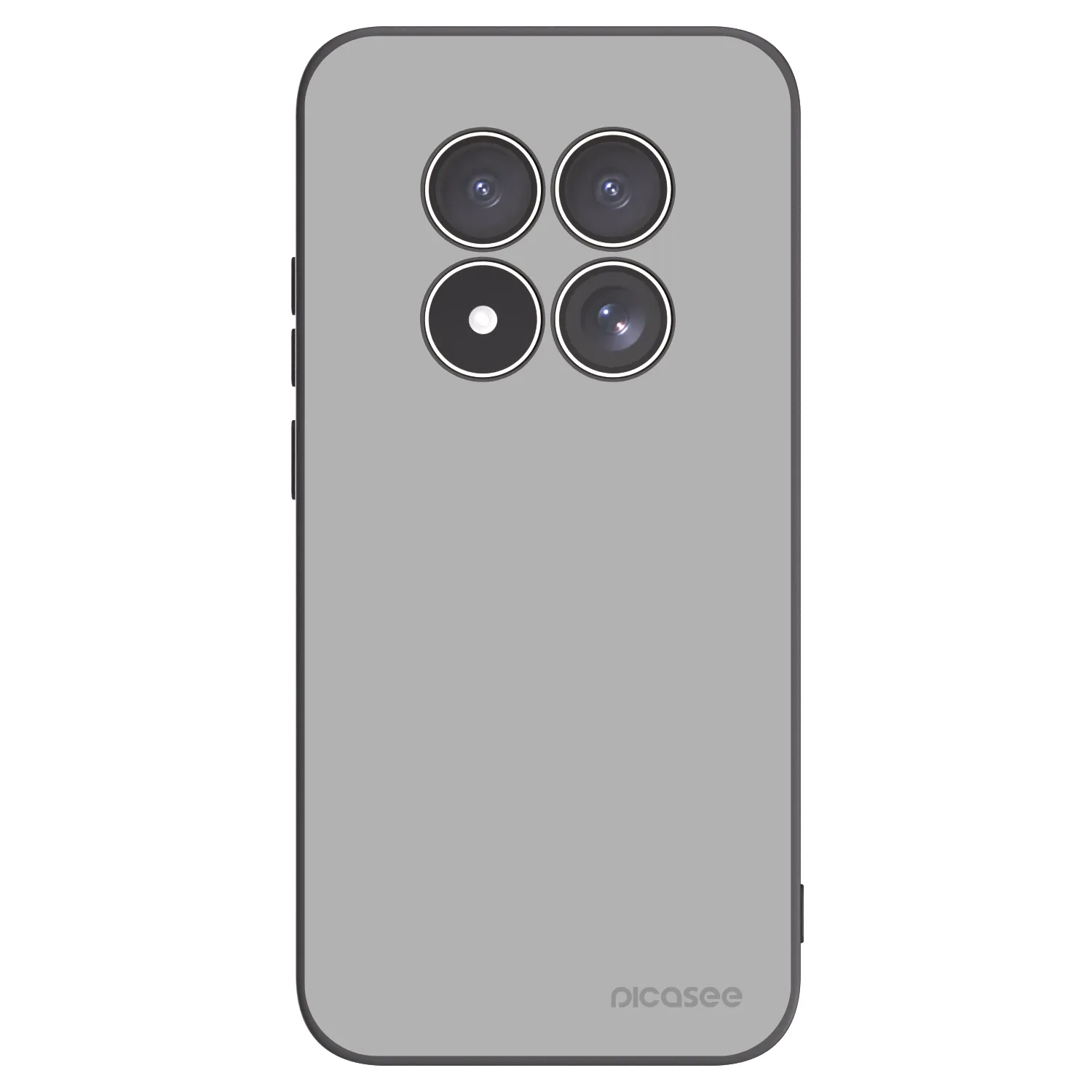 Picasee Μαύρη θήκη σιλικόνης για Xiaomi Redmi Note 15 Pro 5G - Stone