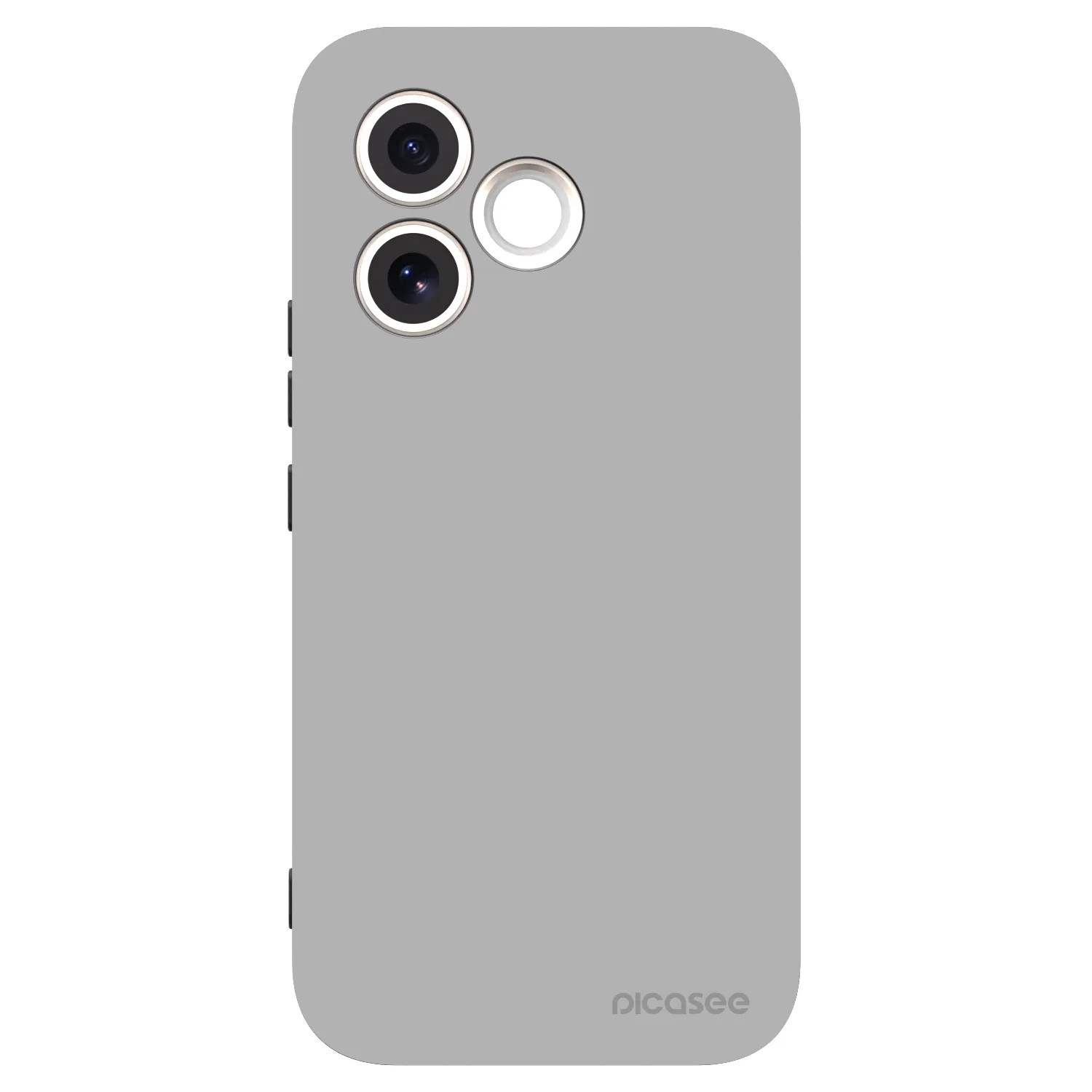 Picasee Μαύρη θήκη σιλικόνης για Honor 600 Lite - Stone