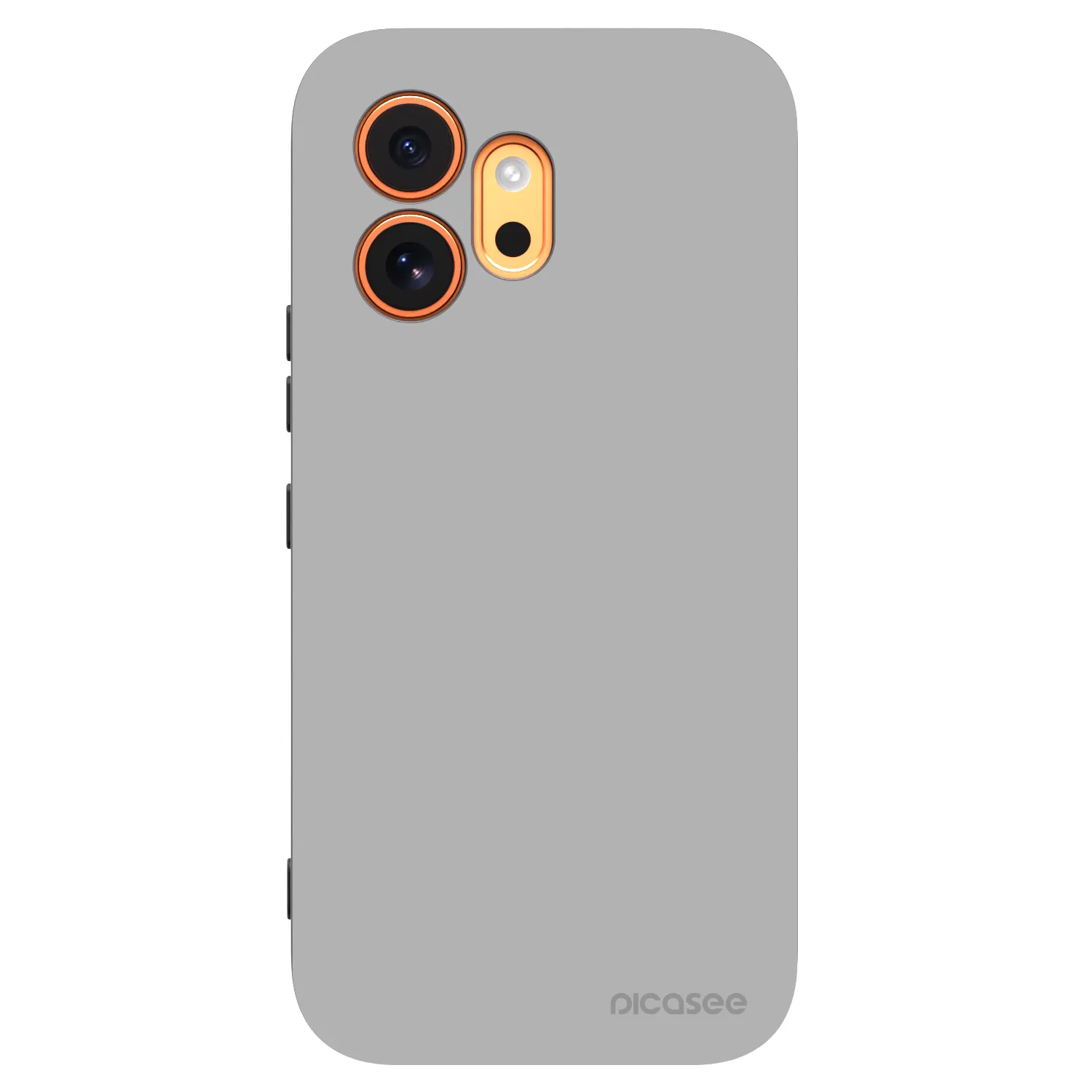 Picasee Μαύρη θήκη σιλικόνης για Honor 600 - Stone