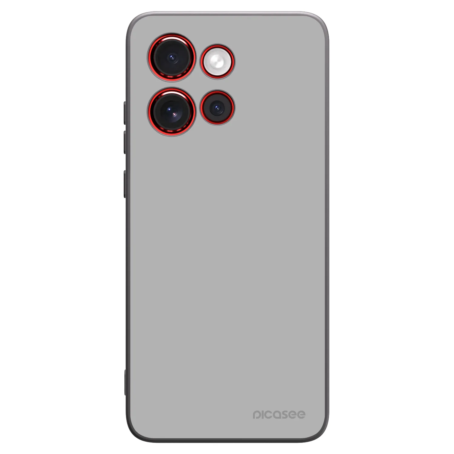 Picasee Μαύρη θήκη σιλικόνης για Motorola Edge 60 Neo 5G - Stone