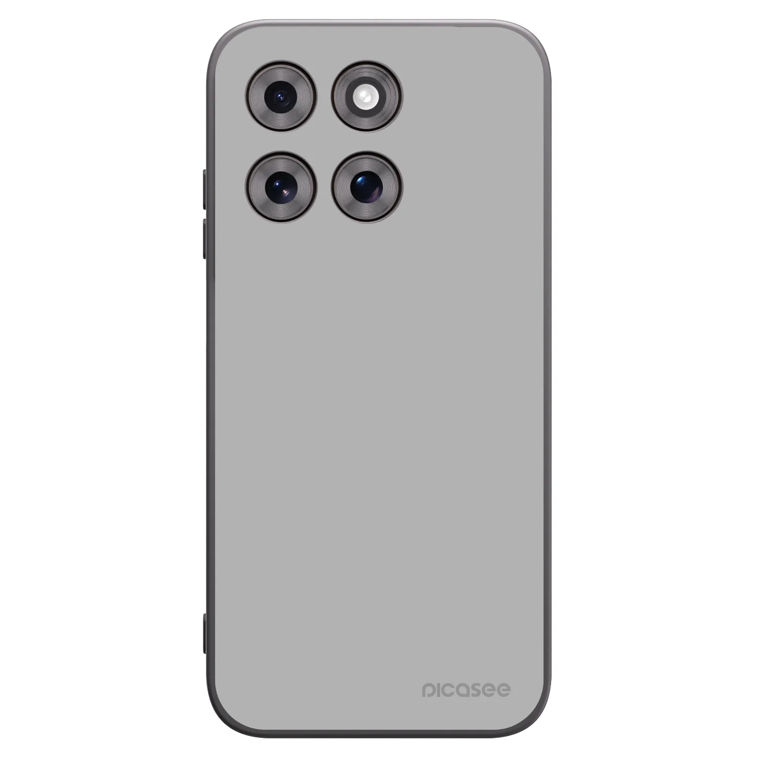 Picasee Μαύρη θήκη σιλικόνης για Motorola Moto G77 - Stone