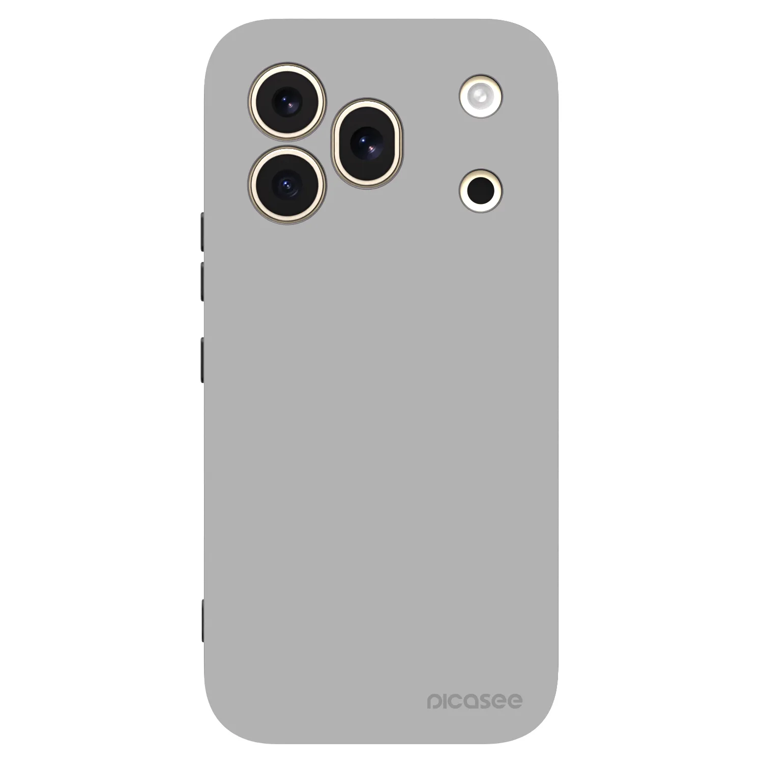 Picasee Μαύρη θήκη σιλικόνης για Honor 600 Pro - Stone