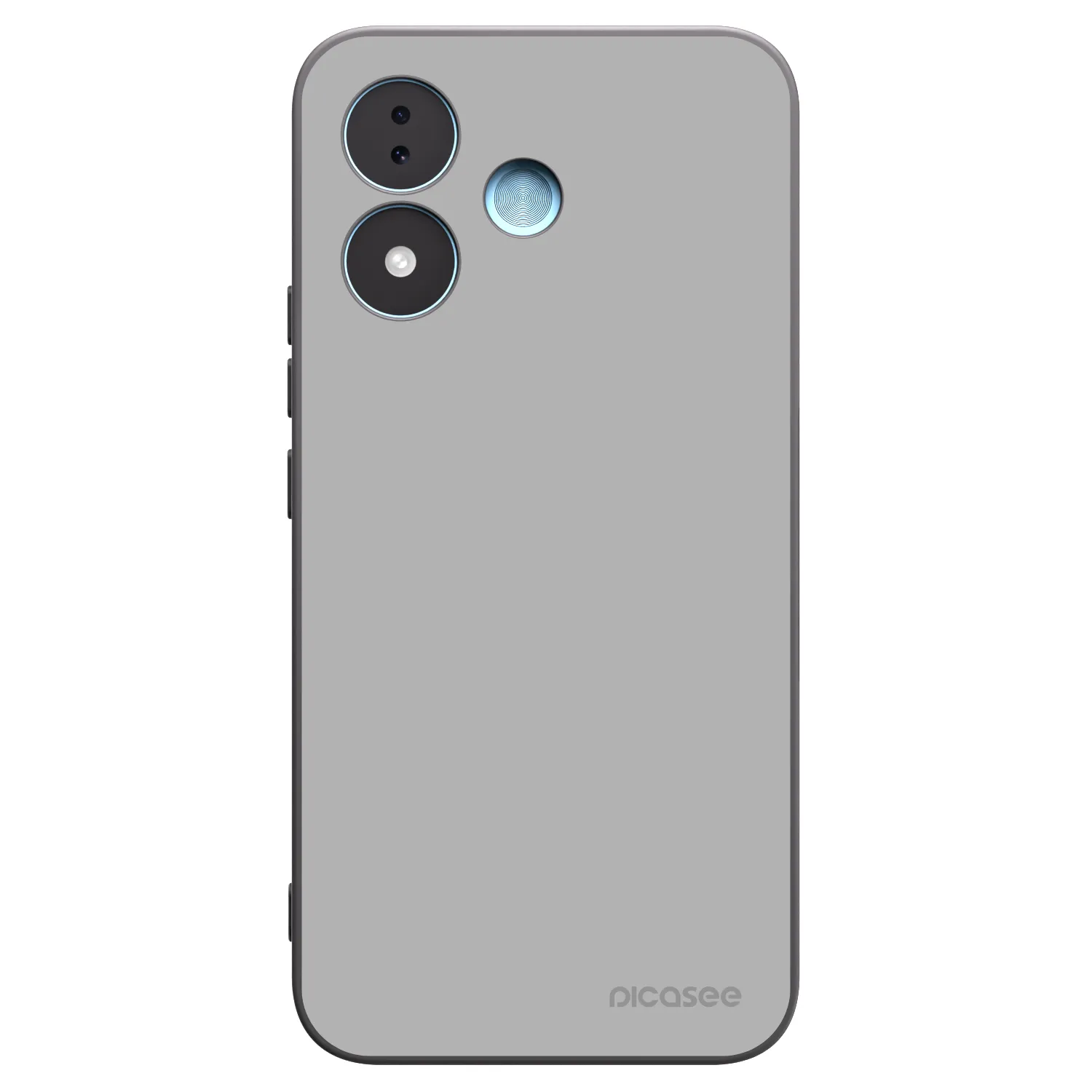 Picasee Μαύρη θήκη σιλικόνης για Xiaomi Redmi Note 17 5G - Stone