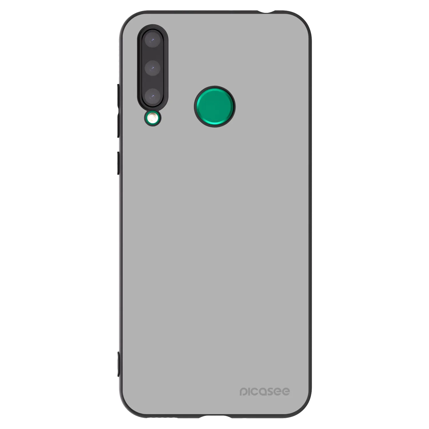 Picasee Μαύρη θήκη σιλικόνης για Honor 20 Lite - Stone