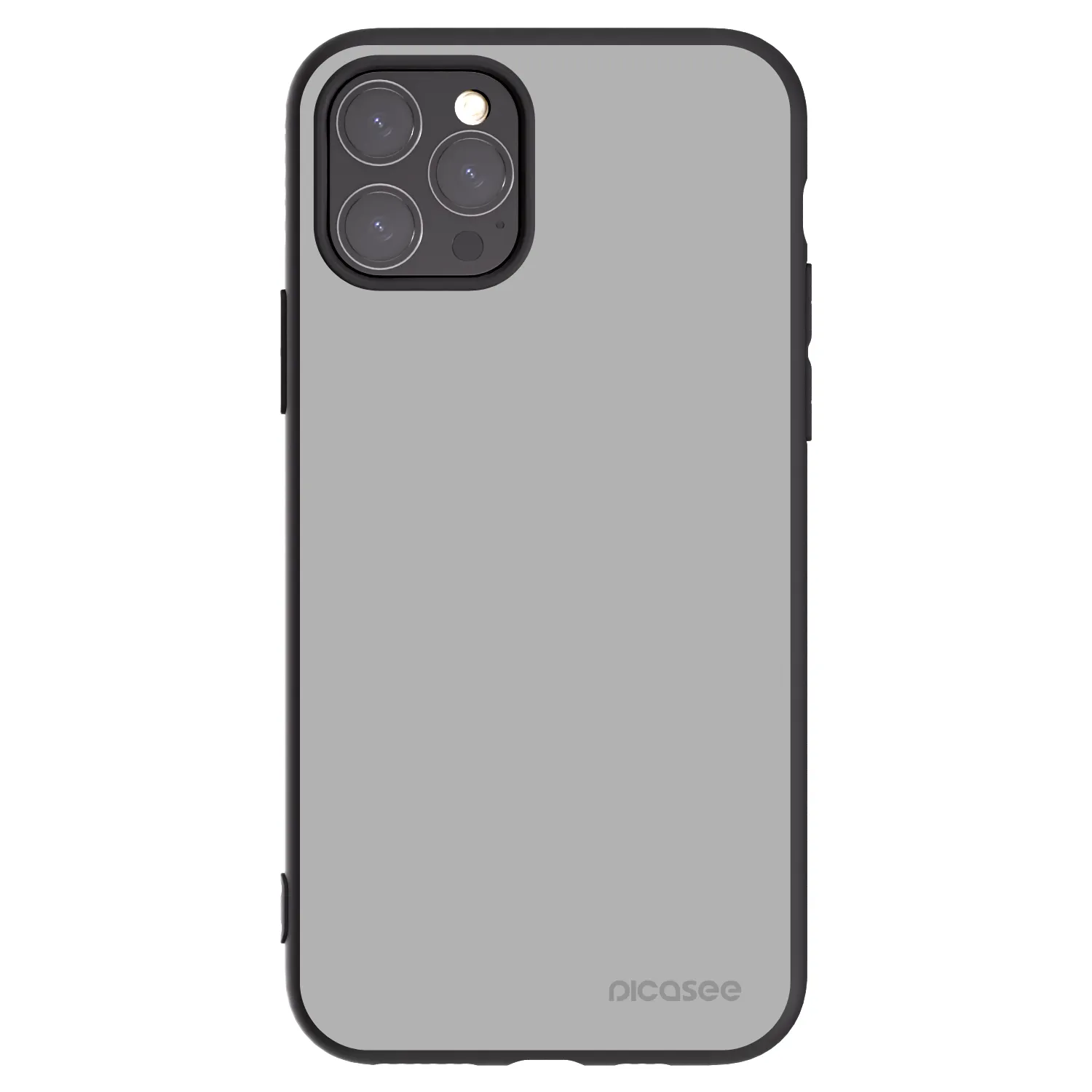 Picasee Μαύρη θήκη σιλικόνης για Apple iPhone 11 Pro - Stone