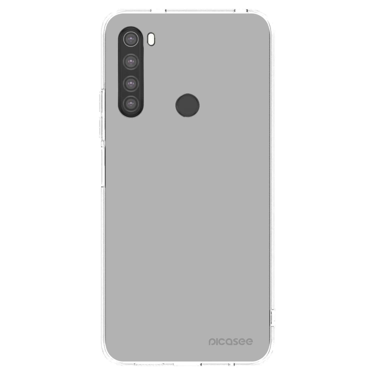 Picasee διαφανής θήκη σιλικόνης Xiaomi Redmi Note 8 - Stone