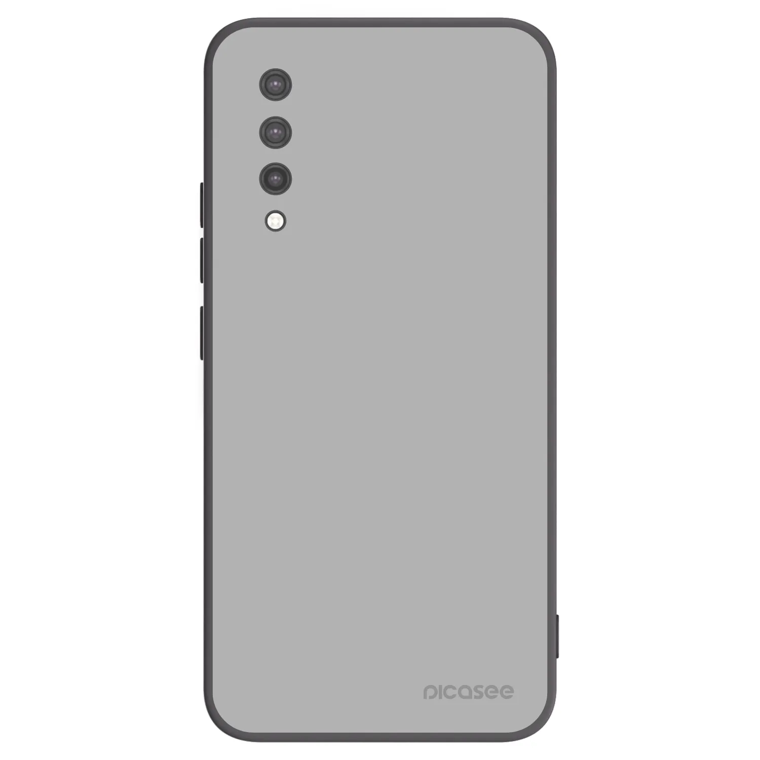 Picasee Μαύρη θήκη σιλικόνης για Xiaomi Mi 9 Lite - Stone