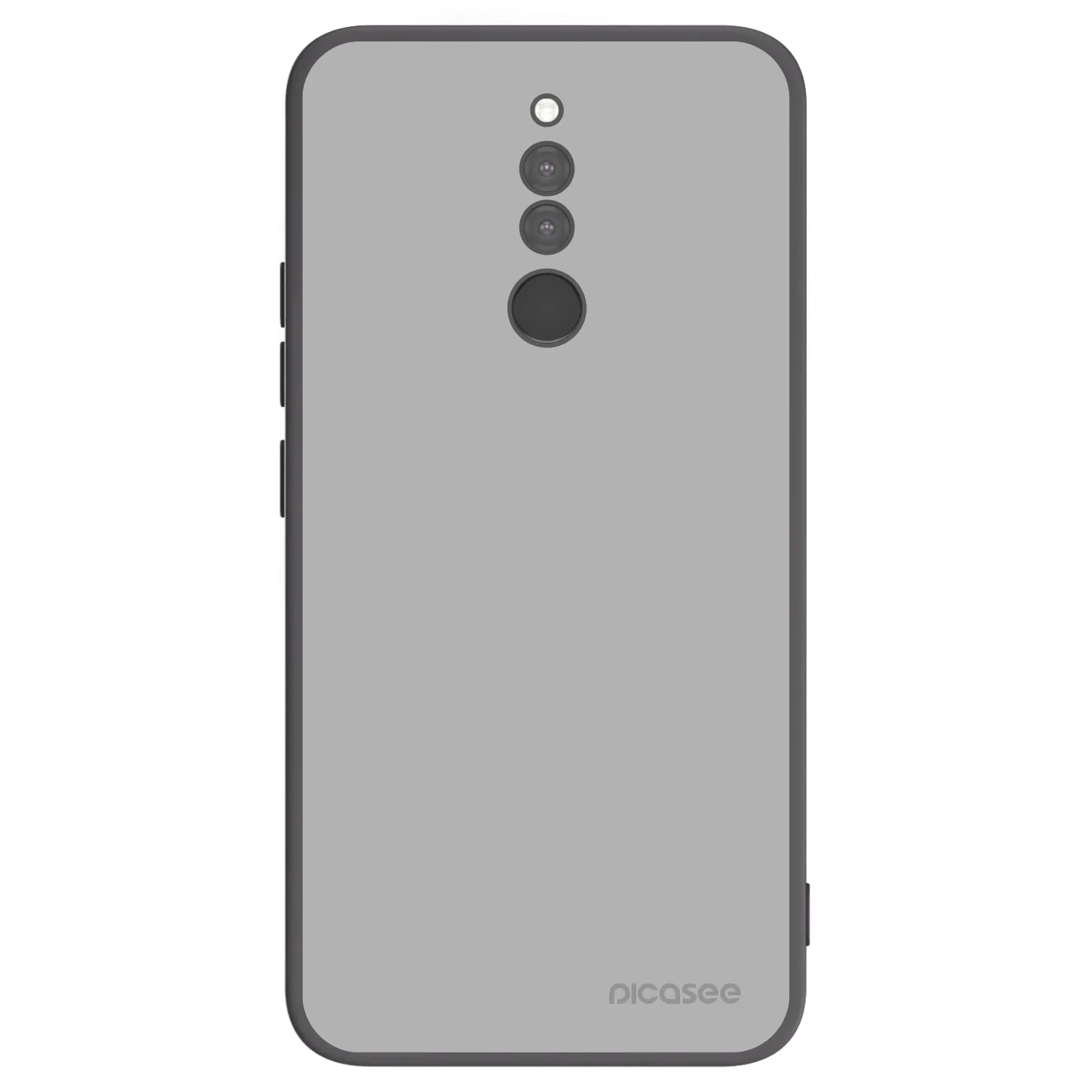 Picasee Μαύρη θήκη σιλικόνης για Xiaomi Redmi 8 - Stone