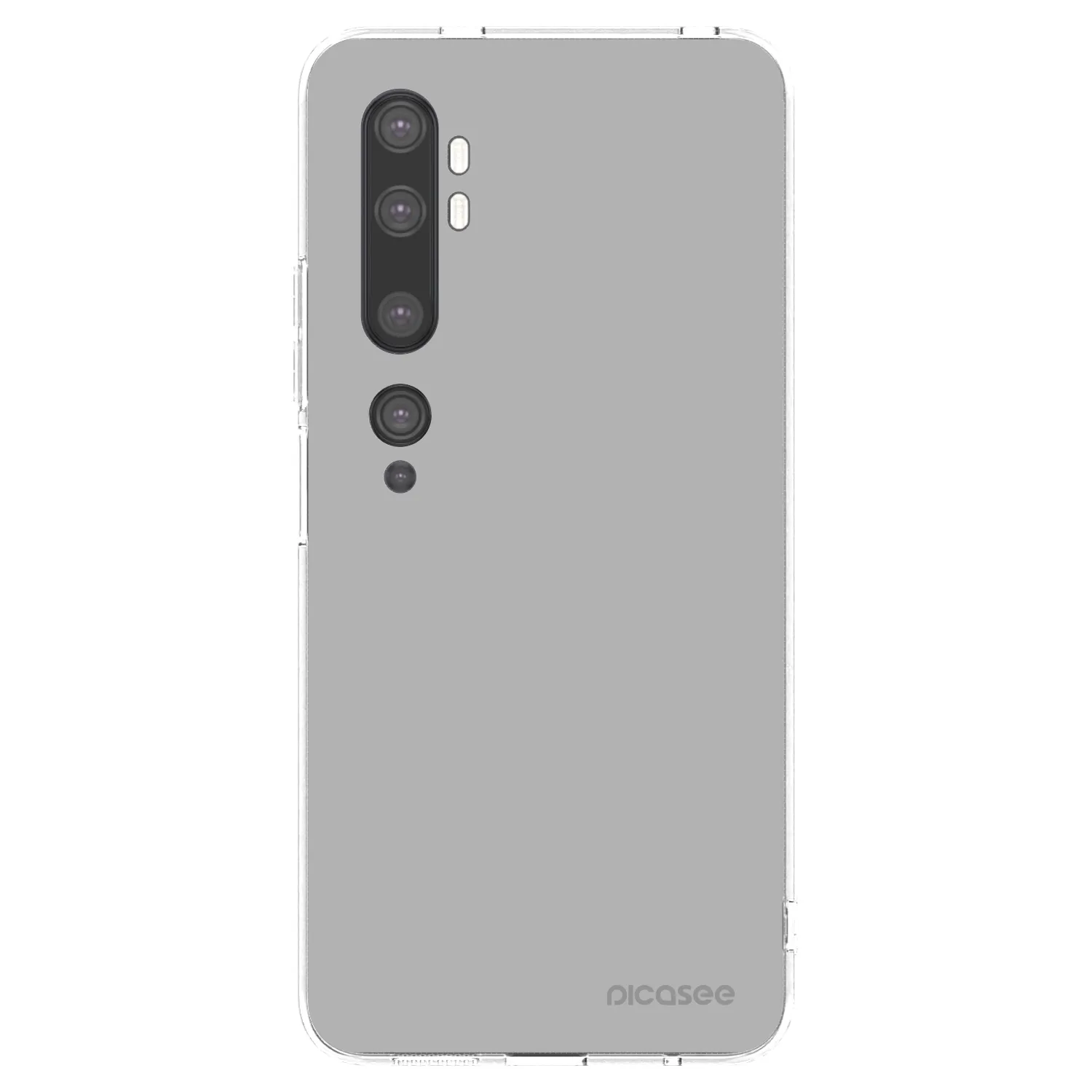 Picasee διαφανής θήκη σιλικόνης Xiaomi Mi Note 10 (Pro) - Stone