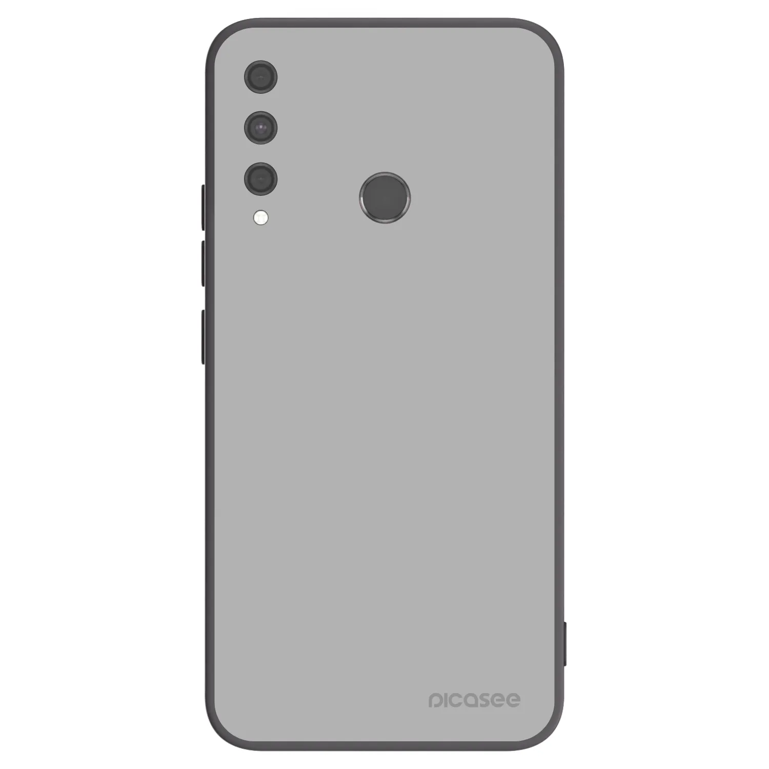 Picasee Μαύρη θήκη σιλικόνης για Huawei P40 Lite E - Stone
