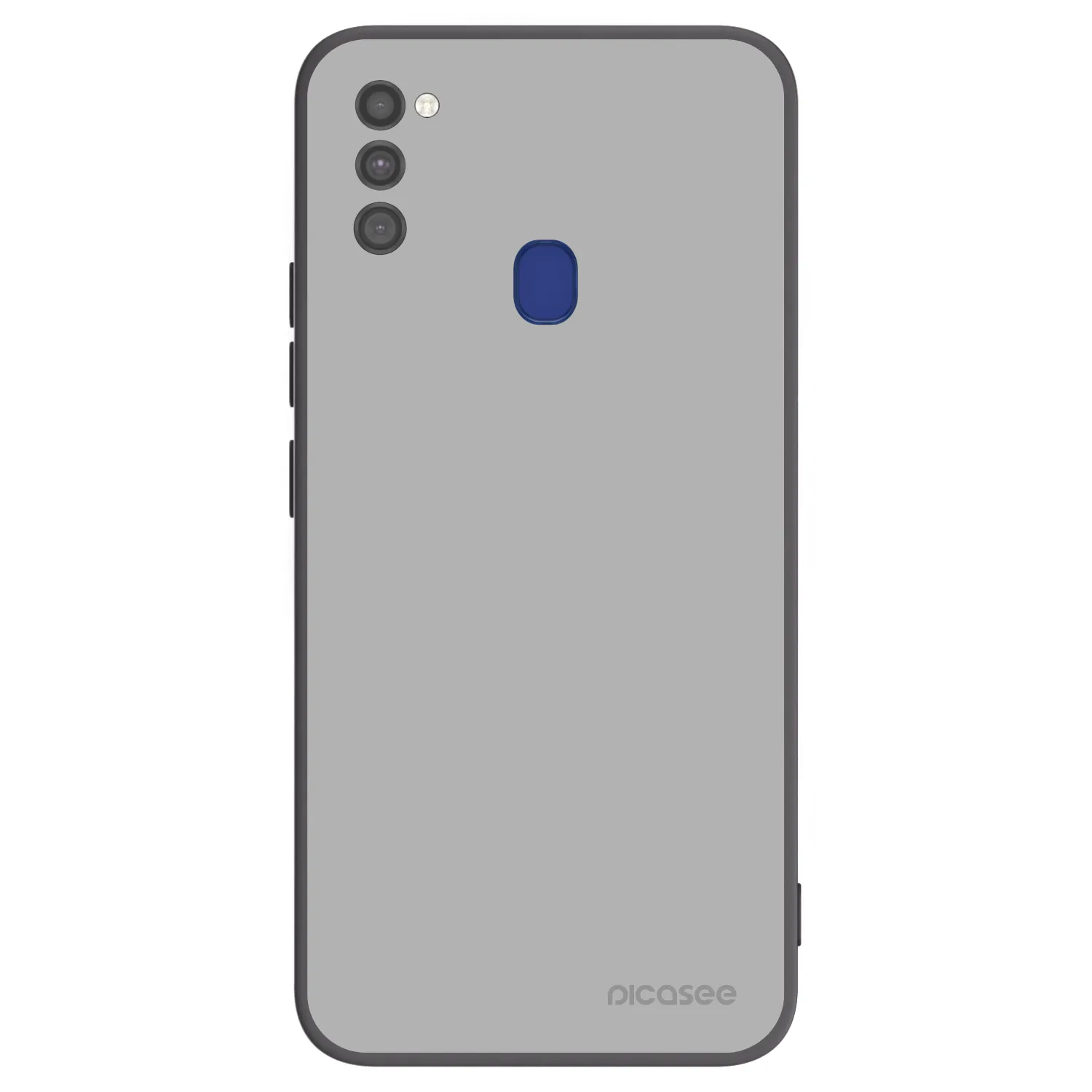 Picasee Μαύρη θήκη σιλικόνης για Samsung Galaxy M21 M215F - Stone