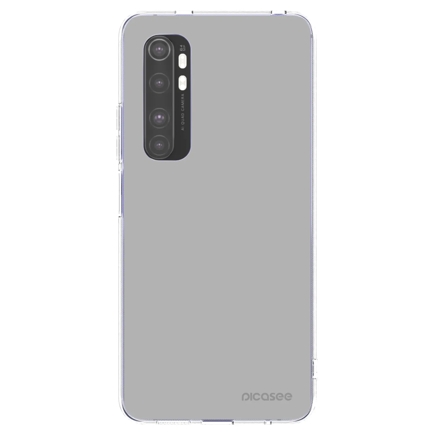 Picasee διαφανής θήκη σιλικόνης Xiaomi Mi Note 10 Lite - Stone