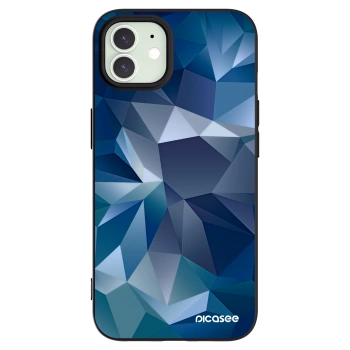 Picasee Μαύρη θήκη σιλικόνης για Apple iPhone 12 - Wallpaper