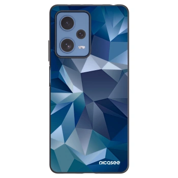 Picasee Μαύρη θήκη σιλικόνης για Xiaomi Redmi Note 12 Pro 5G - Wallpaper